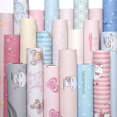 卡通耐脏墙壁贴纸